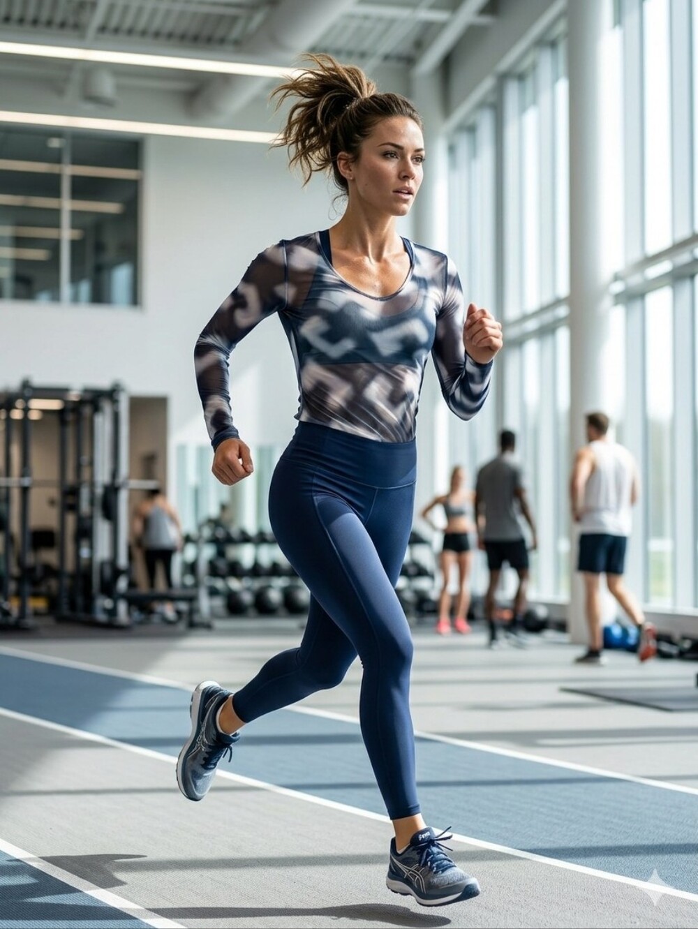 JOELLE Uunique Haut Translucide Imprimé